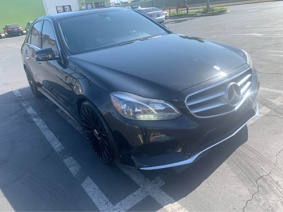 Black 2014 Mercedes-Benz E350 automatic sedan For Sale