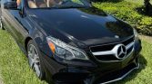 Black 2016 Mercedes-Benz E400 convertible automatic For Sale