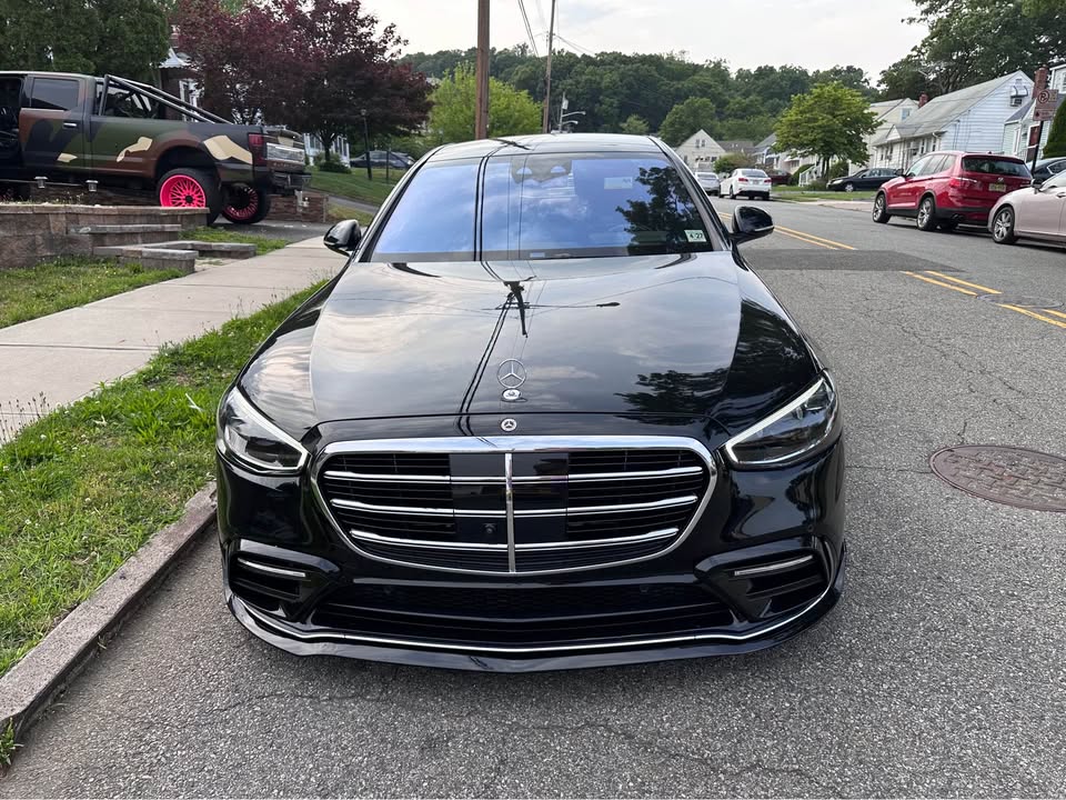 Black 2022 Mercedes-Benz S580 4Matic automatic sedan For Sale