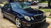 Blue 2009 Mercedes-Benz E350 sedan automatic For Sale
