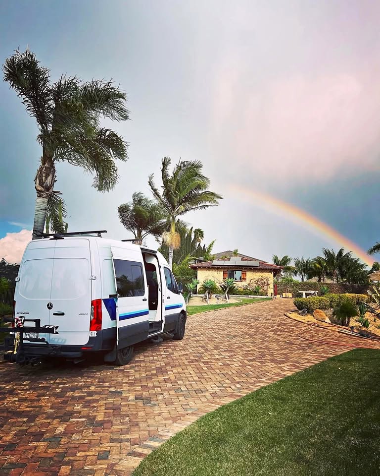 White 2020 Mercedes-Benz Sprinter diesel camper van For Sale